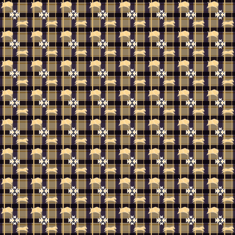 Ledger Art Plaid by Paula TopSky Houtz