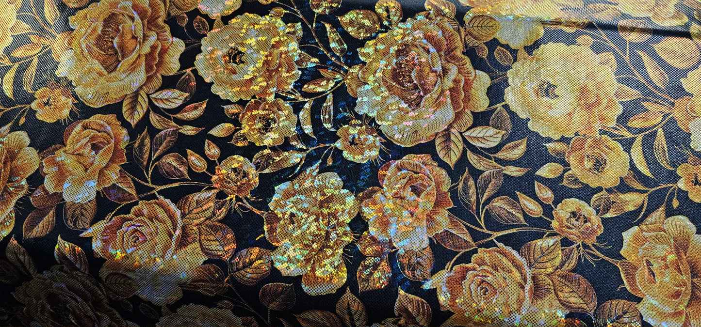 Gold Rose Design