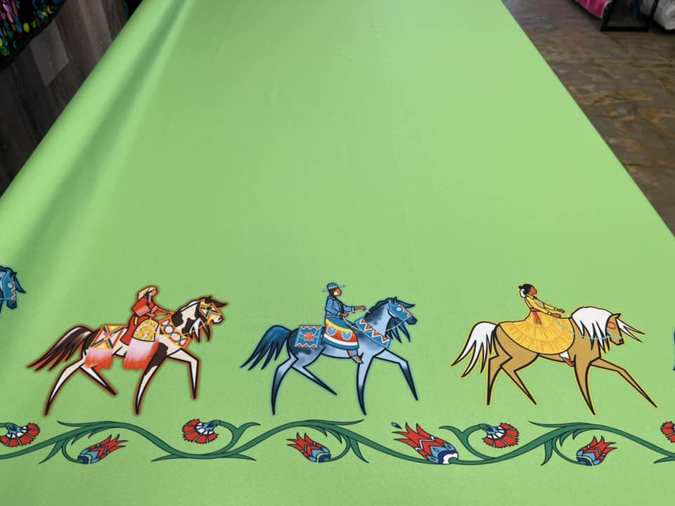 Ladies Horseback by Paula Topsky Houtz