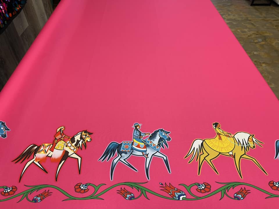 Ladies Horseback by Paula Topsky Houtz