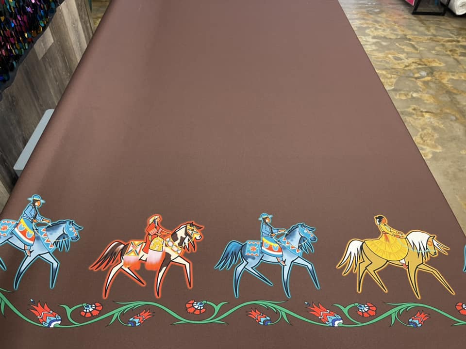 Ladies Horseback by Paula Topsky Houtz