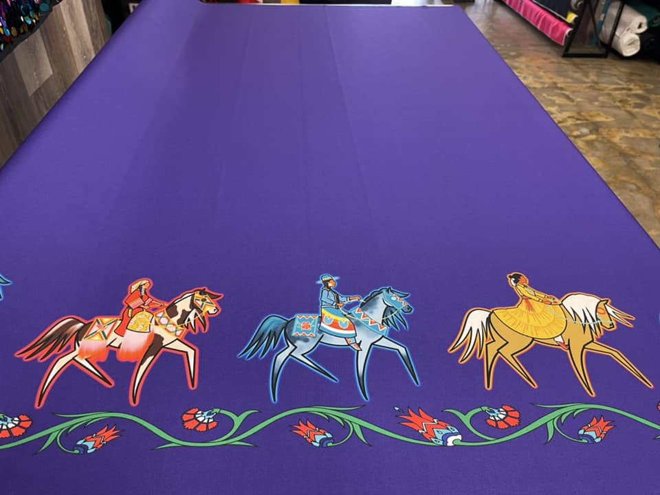 Ladies Horseback by Paula Topsky Houtz