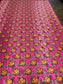 SATIN JACQUARD with  Rose All Over Design Fabric by Paula TopSky Houtz