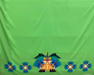 NAC Waterbird 2 yard Panel Fabric by Paula TopSky Houtz