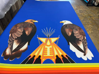 NAC Eagles design Fabric by Paula TopSky Houtz