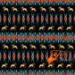 Geometric bead work with Elk design Fabric by Paula TopSky Houtz
