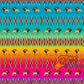 Geometric bead work with Elk design Fabric by Paula TopSky Houtz