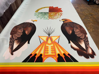 NAC Eagles design Fabric by Paula TopSky Houtz