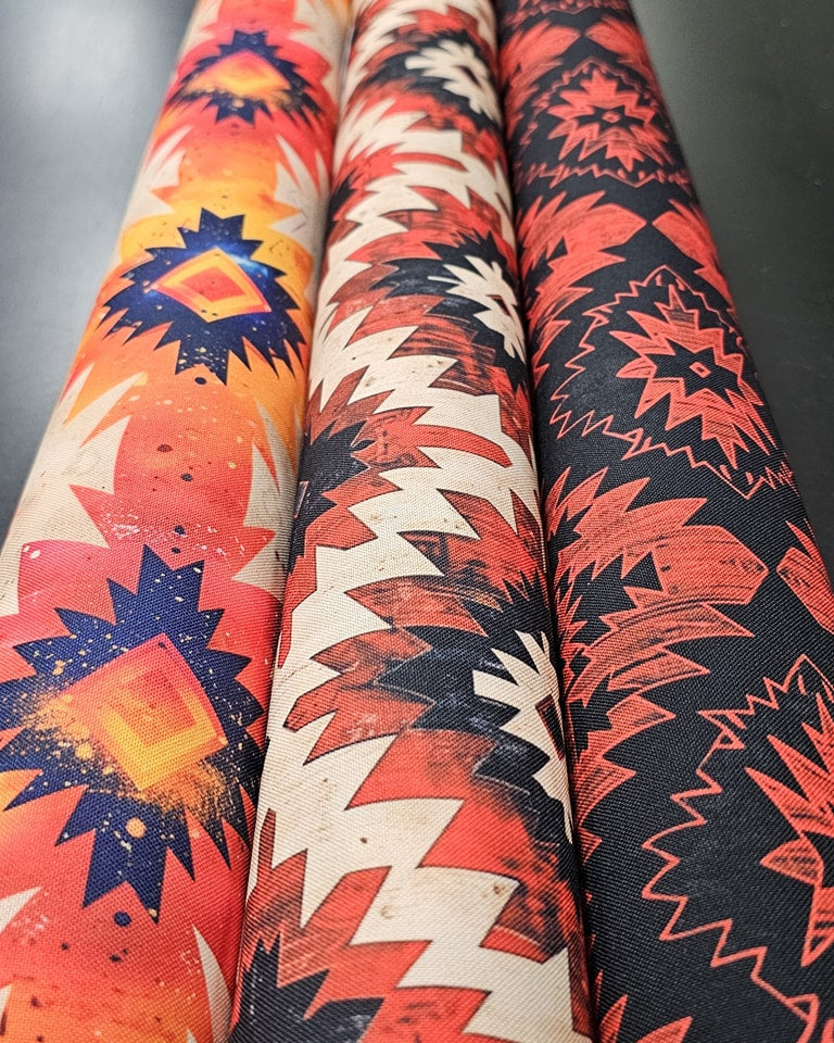 Geometric All Over Designs