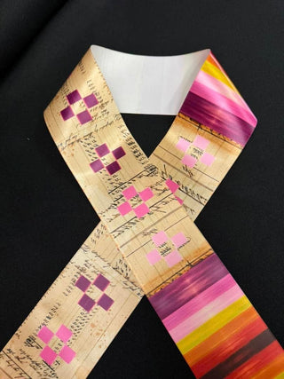 Quillwork 3" satin Ribbon