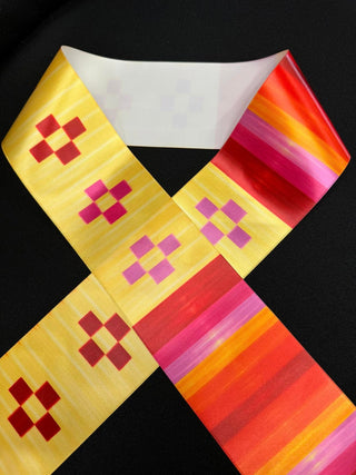 Quillwork 3" satin Ribbon