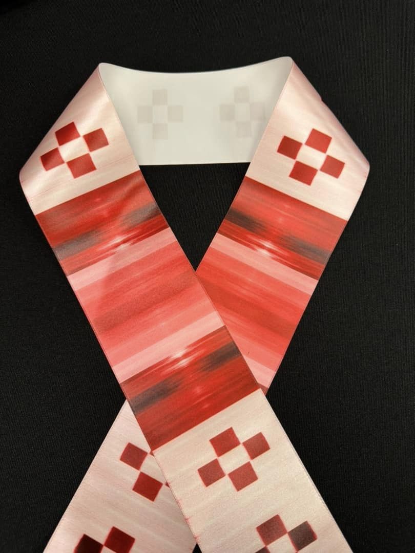 Quillwork 3" satin Ribbon