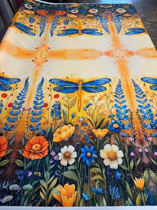Dragonfly Border Design