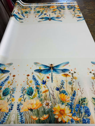 Dragonfly Border Design