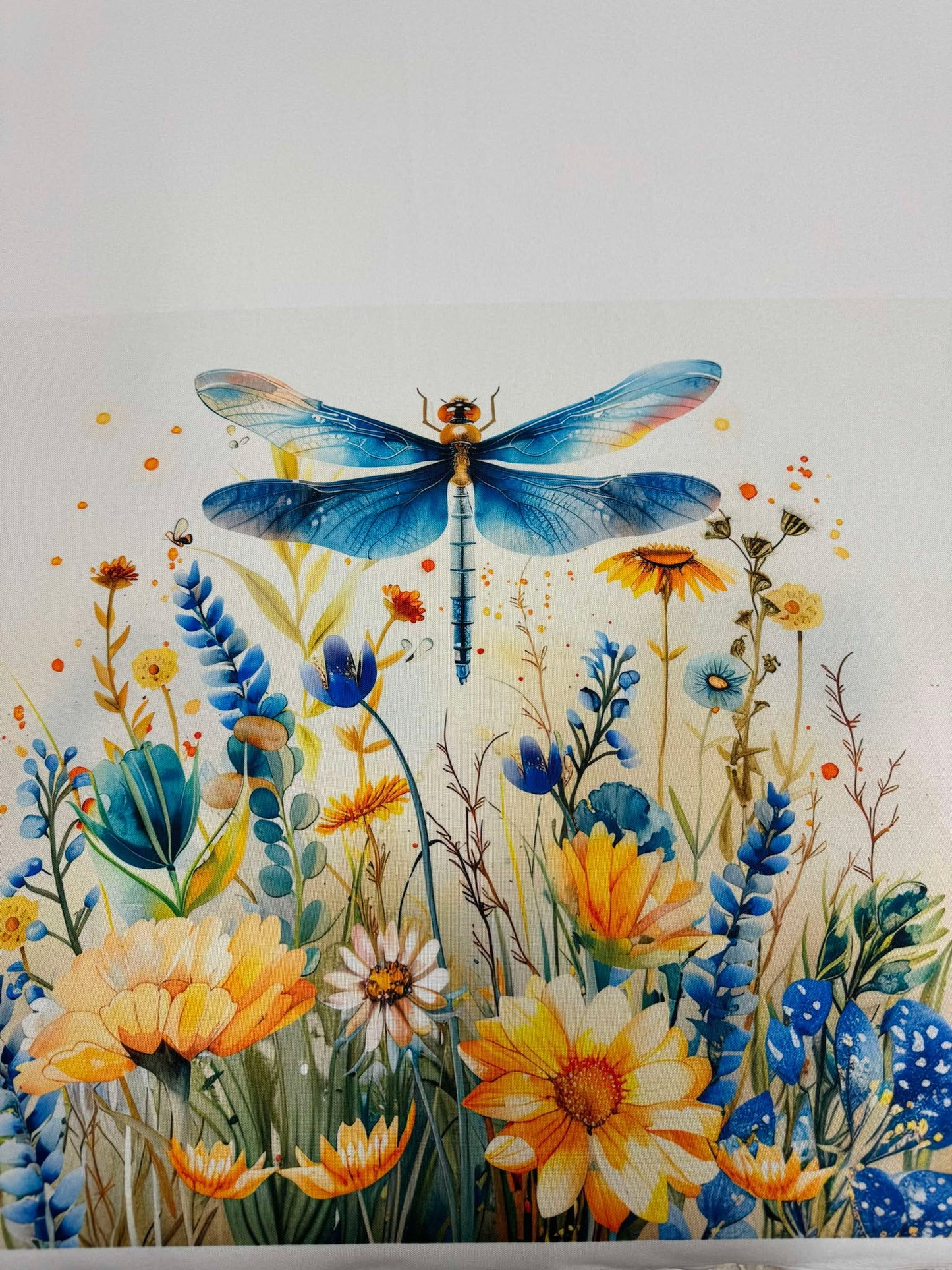 Dragonfly Border Design