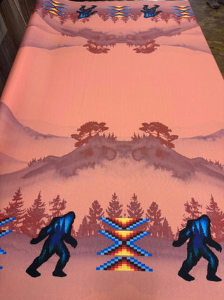 Big Foot Landscape Border Design