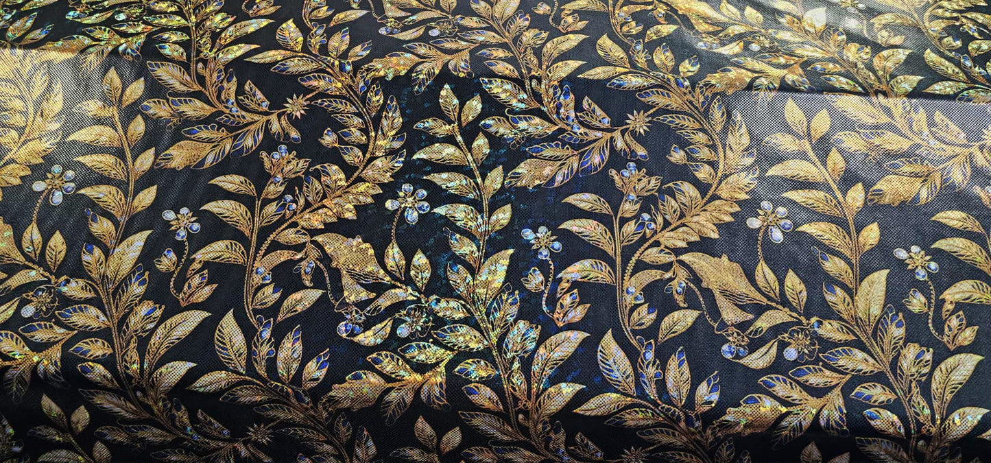 Baroque-inspired botanical design