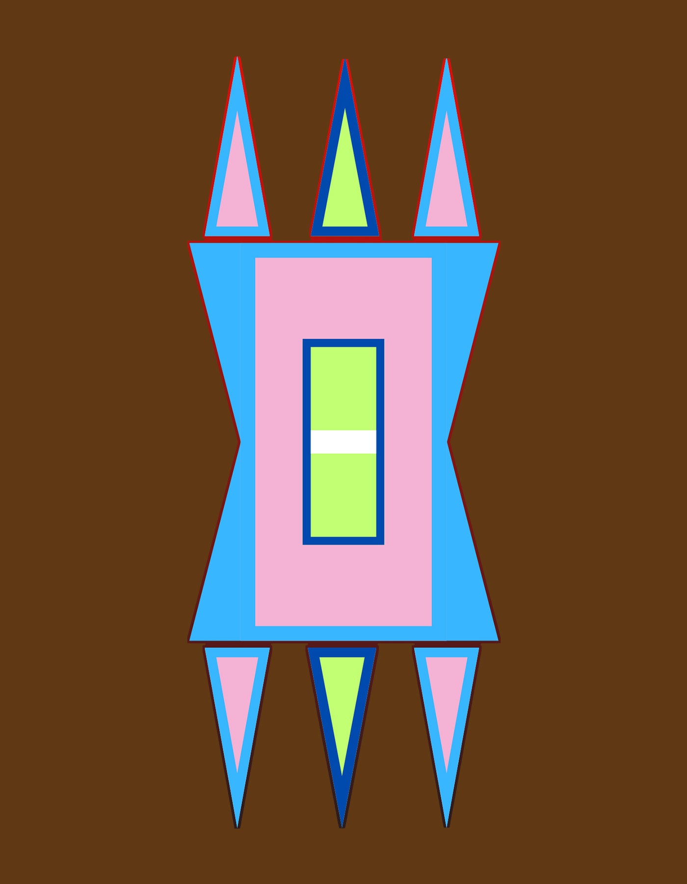 Bear Claw Geometric Design