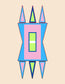 Bear Claw Geometric Design