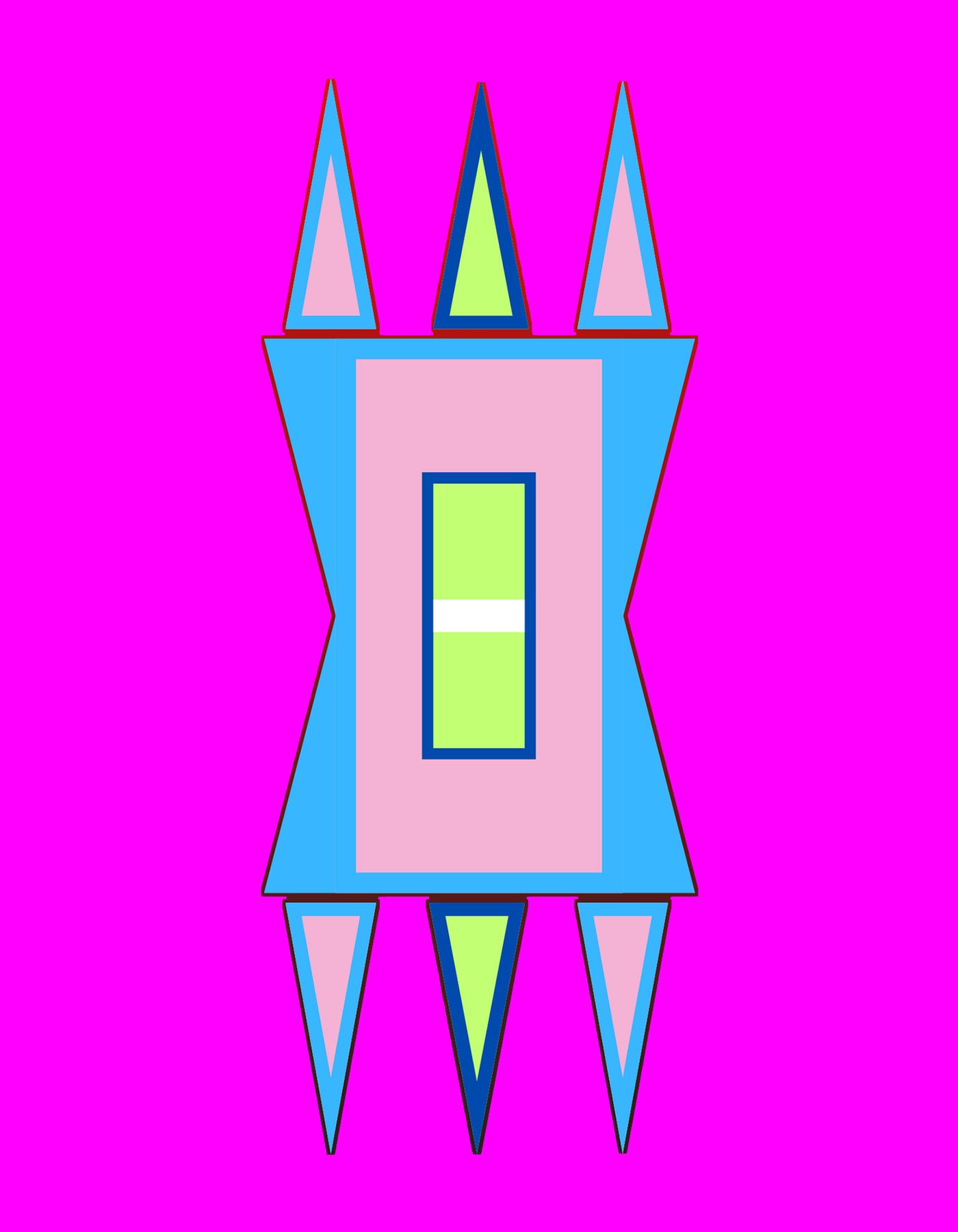 Bear Claw Geometric Design