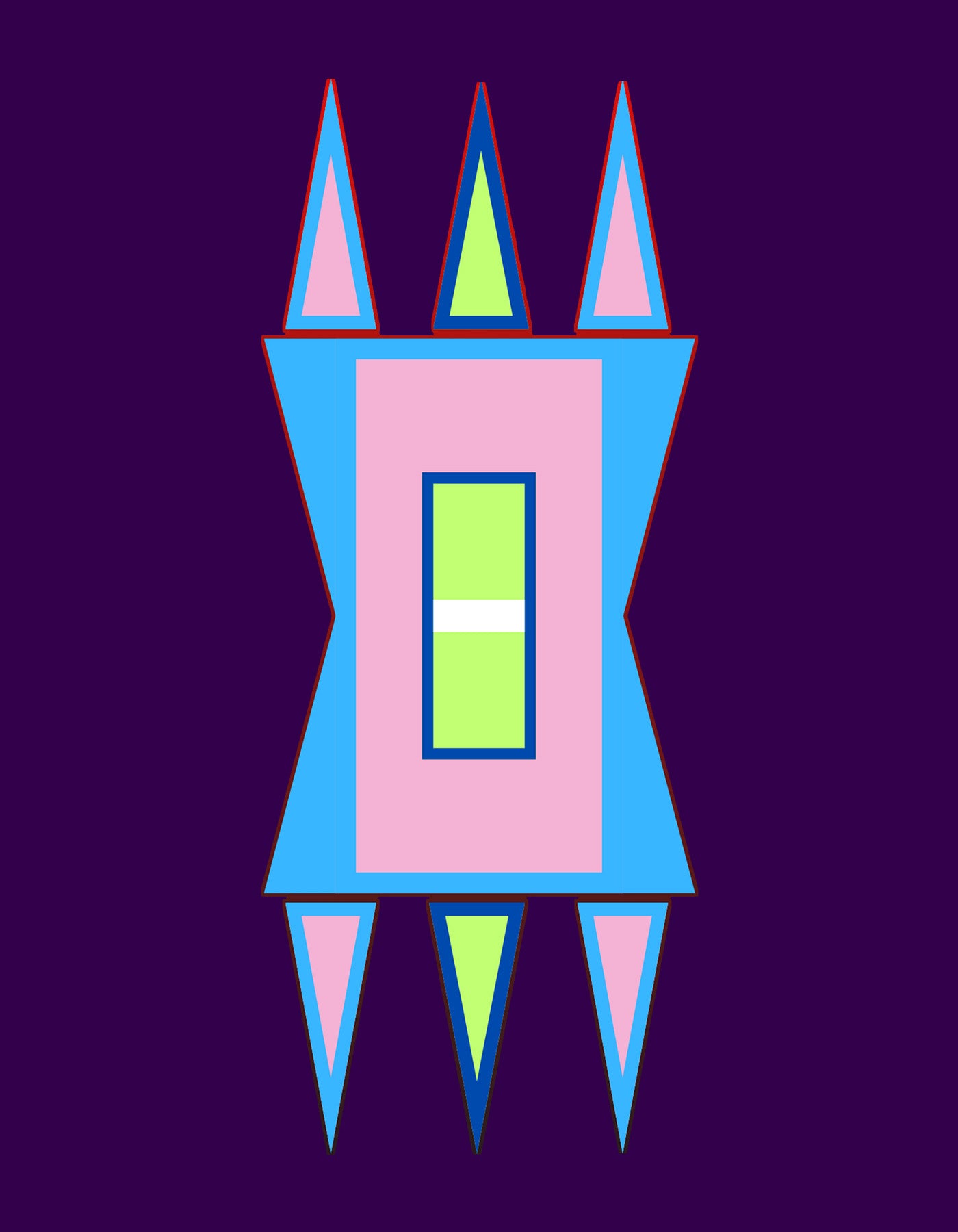 Bear Claw Geometric Design