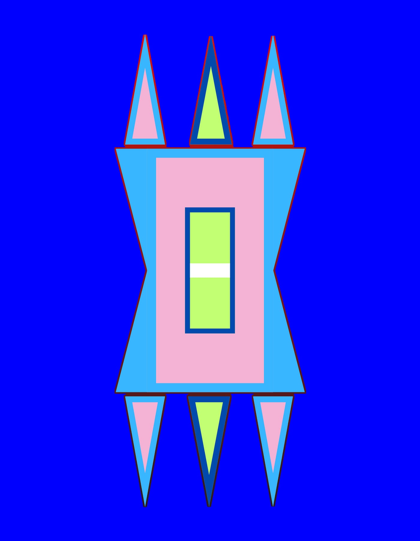 Bear Claw Geometric Design