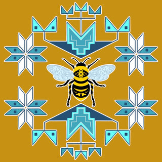 Bee design in collaboration with Paula TopSky Houtz