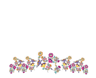 Chintz Floral 2 yard panel design