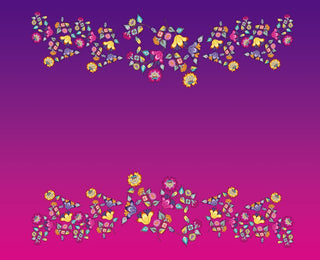 Chintz Floral 2 yard panel design