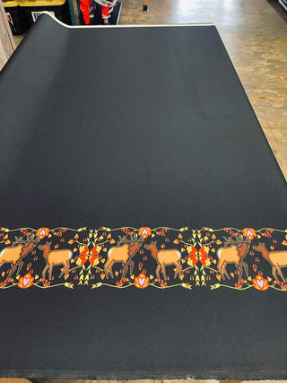Buck and Doe design Fabric by Paula TopSky Houtz