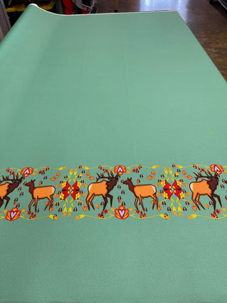 Buck and Doe design Fabric by Paula TopSky Houtz