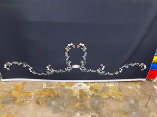 Floral Border with Lotus and Strawberries