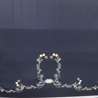 Floral Border with Lotus and Strawberries