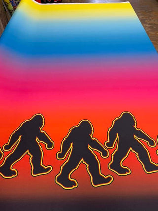 Big Foot Border Design
