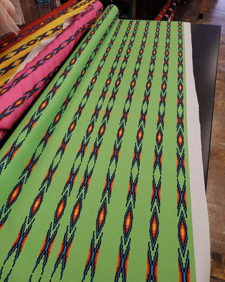 Geometric Design Fabric by Paula TopSky Houtz