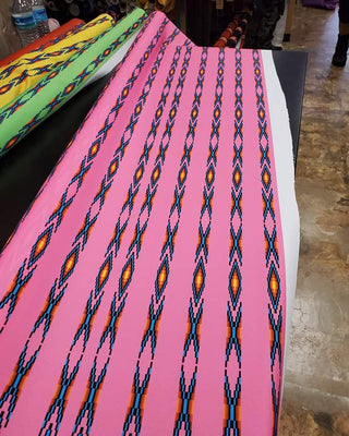 Geometric Design Fabric by Paula TopSky Houtz