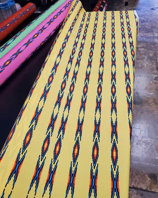 Geometric Design Fabric by Paula TopSky Houtz