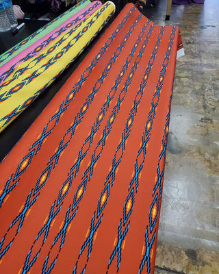 Geometric Design Fabric by Paula TopSky Houtz