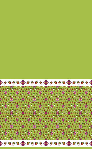 Strawberry Design Fabric by Paula TopSky Houtz