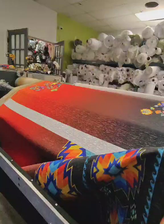 Luxury Jacquard Fabric Geometric Design