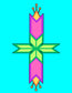 Geometric Floral Design