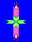 Geometric Floral Design