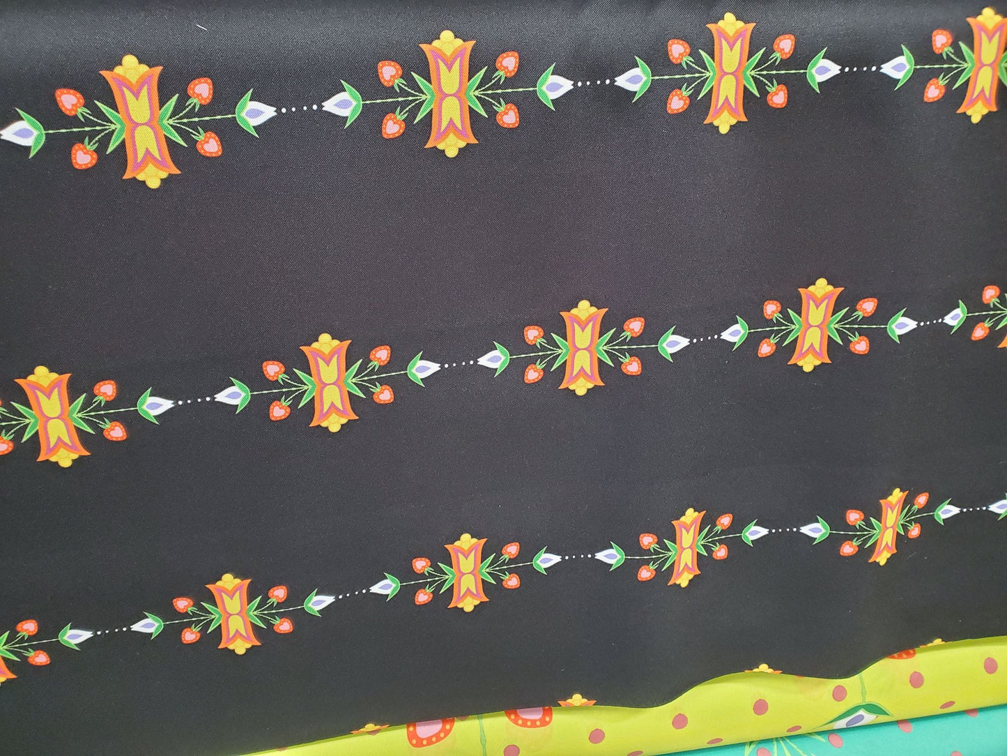 Geometric All over design Fabric by Paula TopSky Houtz