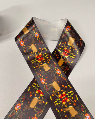 Buck and Doe design by Paula TopSky Houtz 3" Ribbon