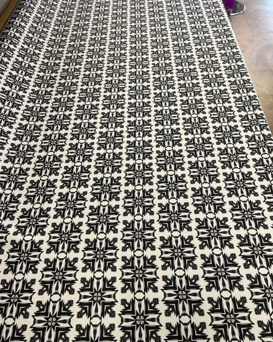 Geometric Design Fabric by Paula TopSky Houtz
