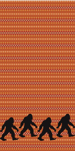 Big Foot Border Design