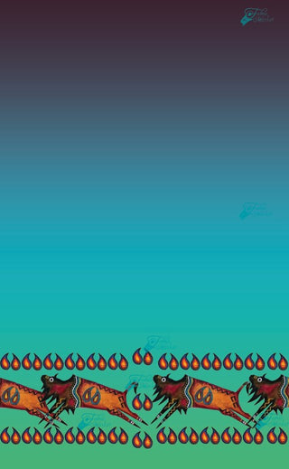 Buffalo Border Gradient