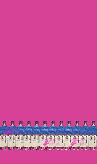Ladies Border Print by George Levi