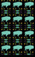 Buffalo Design Fabric by Paula TopSky Houtz
