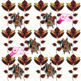 Ojibwe Flower Ledger Dancer